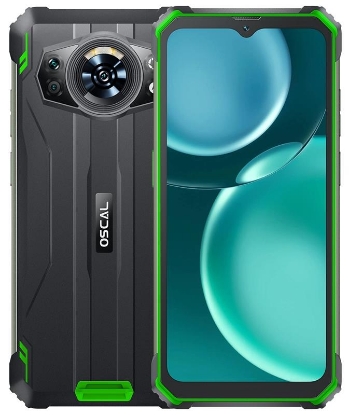  Зображення Смартфон Oscal S80 6/128GB Dual Sim Green 