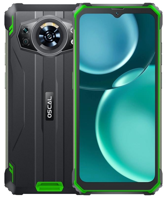 Зображення Смартфон Oscal S80 6/128GB Dual Sim Green 