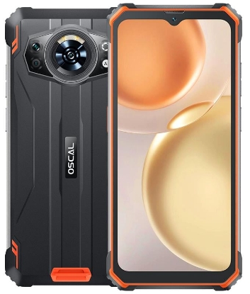  Зображення Смартфон Oscal S80 6/128GB Dual Sim Orange 