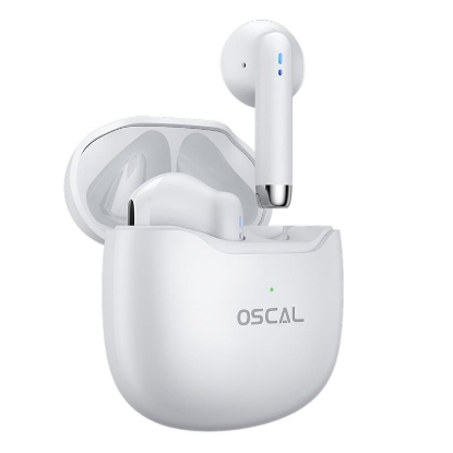  Зображення Bluetooth-гарнітура Oscal HiBuds 5 White 